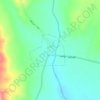 Alk topographic map, elevation, terrain