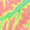Ischgl topographic map, elevation, terrain