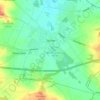 Syców topographic map, elevation, terrain