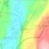 Town of Geneseo topographic map, elevation, terrain