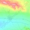 دهستان قصبه شرقی topographic map, elevation, terrain