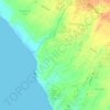 banjar kedungu topographic map, elevation, terrain