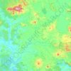 Wairua River topographic map, elevation, terrain