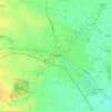 Przasnysz topographic map, elevation, terrain