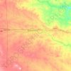 Stark County topographic map, elevation, terrain