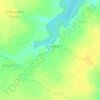 Daulatpur topographic map, elevation, terrain