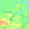 Columbia Township topographic map, elevation, terrain