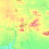 Mount Barker topographic map, elevation, terrain