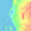 Shire Of Carnarvon topographic map, elevation, terrain