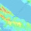 Atimonan topographic map, elevation, terrain