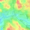 Milford topographic map, elevation, terrain