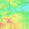 Grójec topographic map, elevation, terrain