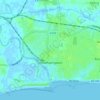 Littlehampton topographic map, elevation, terrain