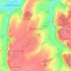 Bougainville topographic map, elevation, terrain