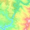 Pedrógão Pequeno topographic map, elevation, terrain