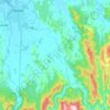 Otara River topographic map, elevation, terrain