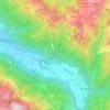 Primaluna topographic map, elevation, terrain