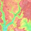 Longny-au-Perche topographic map, elevation, terrain