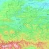 Gabrovo topographic map, elevation, terrain