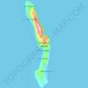Limasawa Island topographic map, elevation, terrain