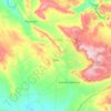 Rillo topographic map, elevation, terrain