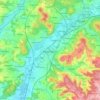 Bad Staffelstein topographic map, elevation, terrain