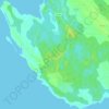 Einbi küla / Enby topographic map, elevation, terrain