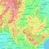 Nueva Vizcaya topographic map, elevation, terrain