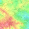 Saint-Sauveur topographic map, elevation, terrain