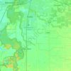 Kialla topographic map, elevation, terrain
