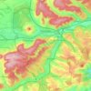 Geisingen topographic map, elevation, terrain