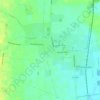Ruskington topographic map, elevation, terrain