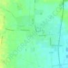 Ruskington topographic map, elevation, terrain