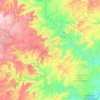 Maphumulo Local Municipality topographic map, elevation, terrain