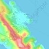 Božava topographic map, elevation, terrain