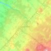 Drummondville topographic map, elevation, terrain