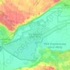 Warta River Mouth National Park topographic map, elevation, terrain