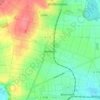 Melbach topographic map, elevation, terrain