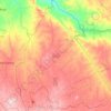 Gulu topographic map, elevation, terrain