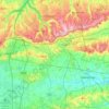 Tandridge topographic map, elevation, terrain