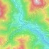 Pessinetto topographic map, elevation, terrain