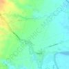 San Roque topographic map, elevation, terrain