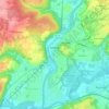 Milford topographic map, elevation, terrain