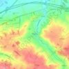 Moulton topographic map, elevation, terrain