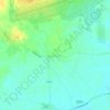 Black Bourton topographic map, elevation, terrain
