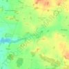 Ostra Góra topographic map, elevation, terrain