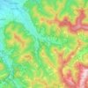 Brenna topographic map, elevation, terrain