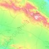 دهستان سلیمان topographic map, elevation, terrain