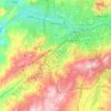 Etimesgut topographic map, elevation, terrain