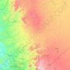 Al Jumum topographic map, elevation, terrain